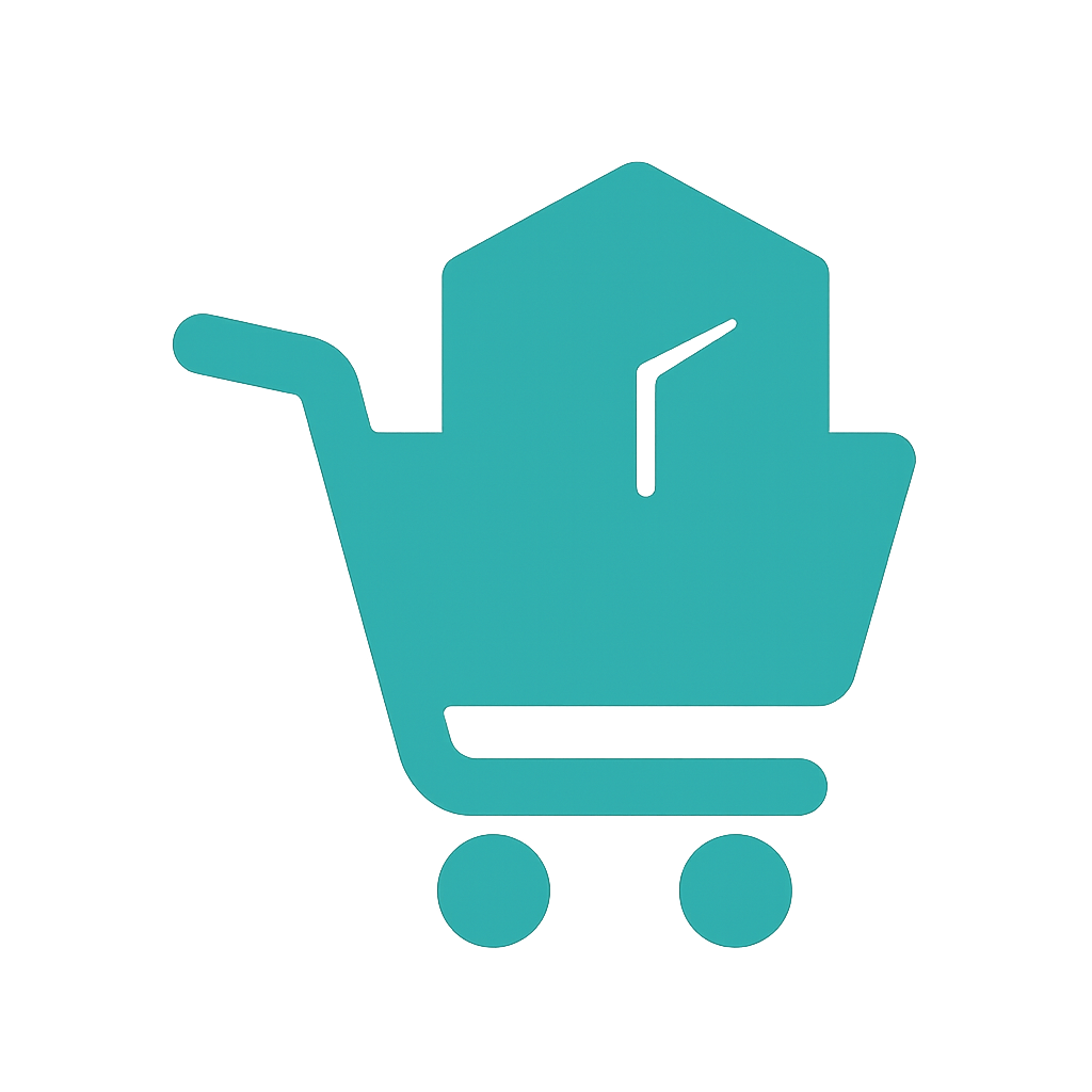 Icône achats et stocks